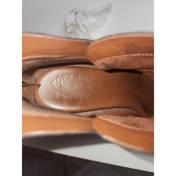 Kork-Ease Castaneda Women's 8.5 Black Leather Heeled Bootie - Picture 7 of 13